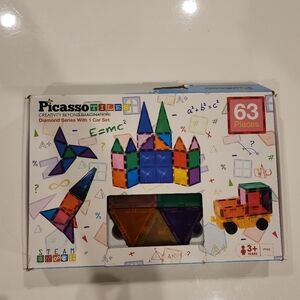 Picasso Tiles Creativity Beyond Imagination Diamond Series With 1 Car Set